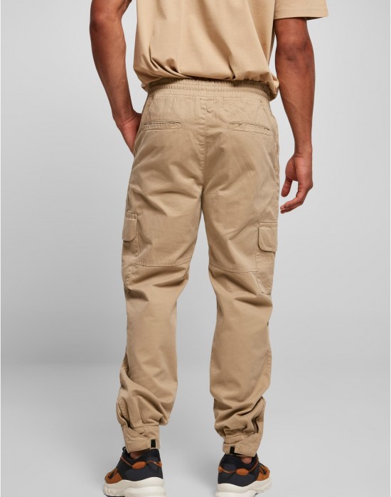 Мъжки панталон в бежов цвят Urban Classics Military Jogg 