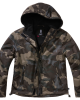 Дамско яке в тъмен камуфлаж Darkcamo
