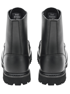 Черни кубинки естествена кожа Brandit Phantom 10 Eyelet