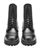 Черни кубинки естествена кожа Brandit Phantom 10 Eyelet