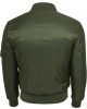 Мъжко яке тип бомбър Urban Classics olive в цвят маслина