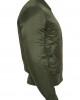 Мъжко яке тип бомбър Urban Classics olive в цвят маслина