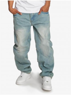 Ecko Unltd. Hang Loose Fit Jeans light blue denim W52 L34