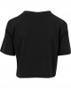 Дамска къса и широка тениска в черно Oversized Urban Classics