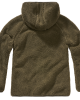 Дамско масленозелено пухкаво яке Brandit Teddyfleecejacket