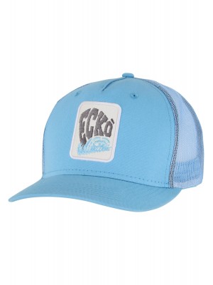 Шапка с козирка Trucker cap Crossover aquarius adjustable