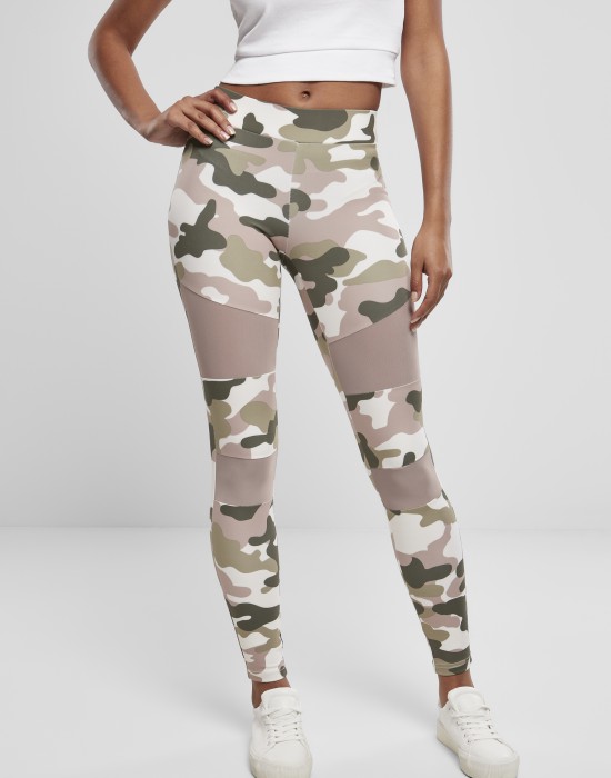 ДАМСКИ СПОРТЕН КЛИН В КАМУФЛАЖ URBAN CLASSICS duskrose camo