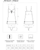 Прозрачна нощница с прашки в черен цвят Florizel, LivCo Corsetti Fashion, Нощници - Complex.bg
