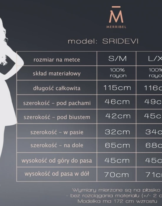 Елегантна миди рокля Sridevi, Merribel, Рокли - Complex.bg