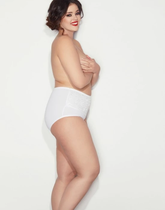 Моделиращи макси бикини в бяло Ala 6XL-9XL, Mitex, Бикини - Complex.bg