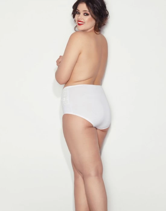 Моделиращи макси бикини в бяло Ala 6XL-9XL, Mitex, Бикини - Complex.bg