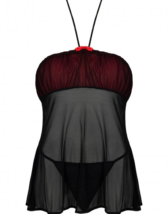 Секси комплект е черен цвят Febrenn, LivCo Corsetti Fashion, Комплекти - Complex.bg