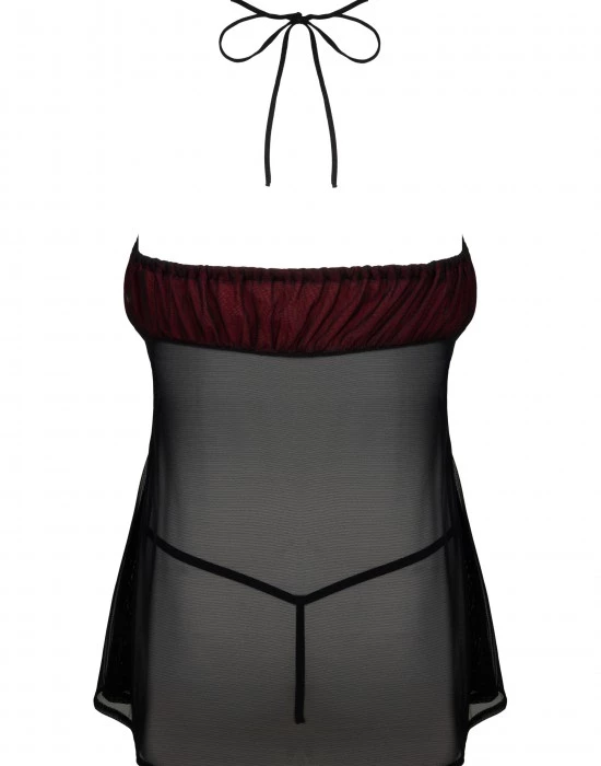 Секси комплект е черен цвят Febrenn, LivCo Corsetti Fashion, Комплекти - Complex.bg