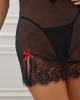Секси нощница с прашки в черно Dittena, CoFashion, Нощници - Complex.bg