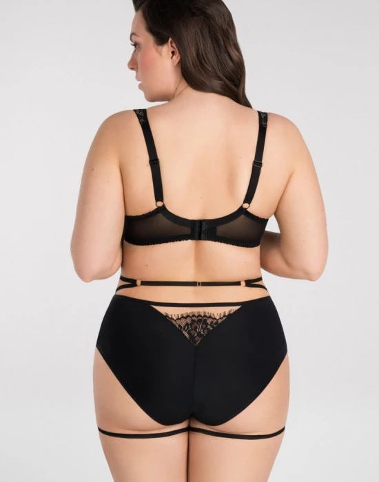 Секси сутиен в черен цвят K824 BIG JUST BLACK, Gorsenia, Сутиени - Complex.bg