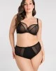 Секси сутиен в черен цвят K824 BIG JUST BLACK, Gorsenia, Сутиени - Complex.bg