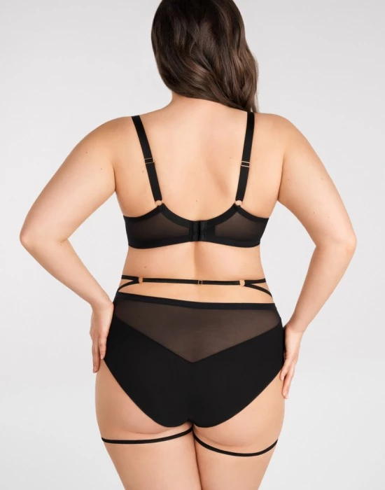 Секси сутиен в черен цвят K824 BIG JUST BLACK, Gorsenia, Сутиени - Complex.bg