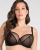 Секси сутиен в черен цвят K824 BIG JUST BLACK, Gorsenia, Сутиени - Complex.bg