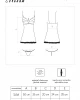 Черна секси нощница с прашки Zerunam, LivCo Corsetti Fashion, Нощници - Complex.bg
