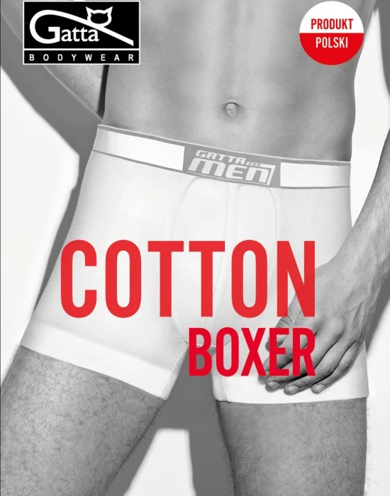 Мъжки безшевни боксерки, бели, Gatta Bodywear, Боксерки - Complex.bg
