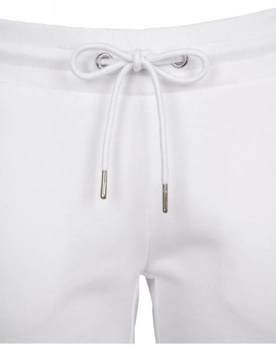 Дамско долнище Urban Classics white/black/white в бял цвят, Urban Classics, Долнища - Complex.bg