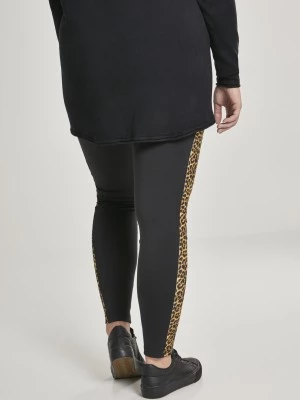 Дамски клин Urban Classics blk/leo в черен цвят
