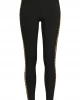 Дамски клин Urban Classics blk/leo в черен цвят, Urban Classics, Клинове - Complex.bg