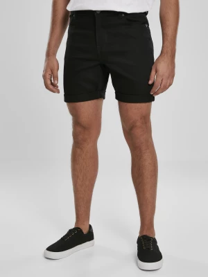  Мъжки къси панталони в черно Urban Classics Fit 