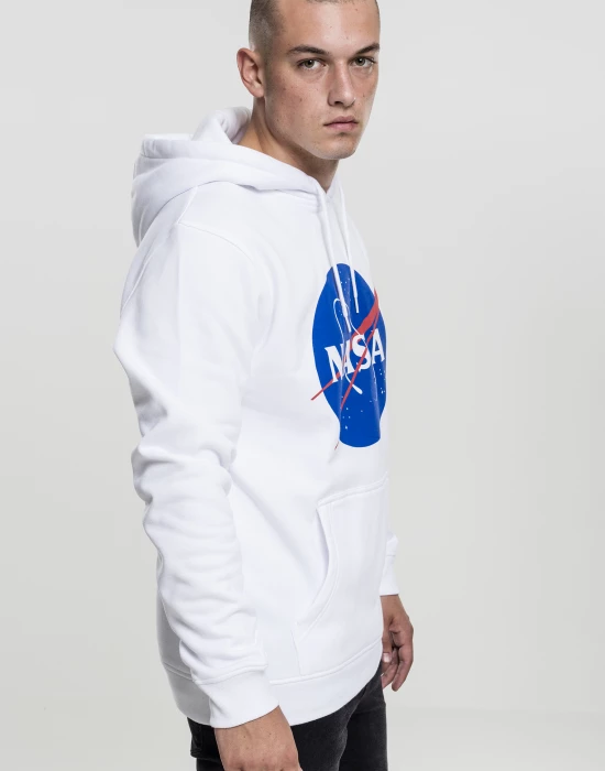 Мъжки суичър Mister Tee NASA в бял цвят, Mister Tee, Суичъри - Complex.bg