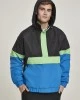 Мъжко яке в черно и синьо от Urban Classics Neon Mix Pull Over Jacket, Urban Classics, Якета - Complex.bg