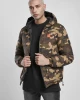 Двулицево мъжко яке в камуфлажен цвят от Urban Classics Reversible Hooded Puffer, Urban Classics, Якета - Complex.bg
