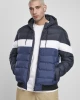 Мъжко яке в тъмносиньо от Urban Classics Colorblock Bubble, Urban Classics, Якета - Complex.bg