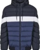 Мъжко яке в тъмносиньо от Urban Classics Colorblock Bubble, Urban Classics, Якета - Complex.bg