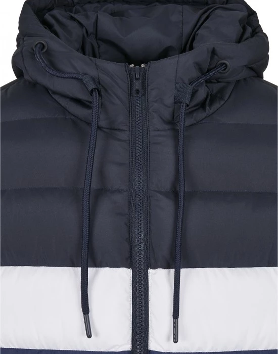 Мъжко яке в тъмносиньо от Urban Classics Colorblock Bubble, Urban Classics, Якета - Complex.bg