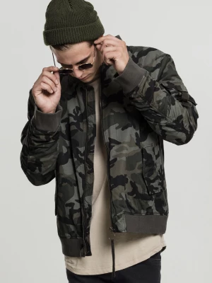 Мъжко камуфлажно яке тип бомбър Urban Classics wood camo