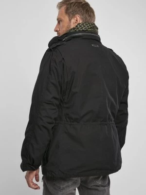 Премиум мъжко яке в черен цвят Brandit M65 Giant
