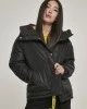Дамско яке в черно Urban Classics Ladies Oversized Hooded Puffer, Urban Classics, Якета - Complex.bg
