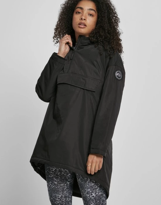 Дамско яке в черно от Urban Classics Long Oversized Pull Over, Urban Classics, Якета - Complex.bg
