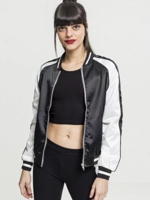  Дамско яке в черно и бяло от Urban Classics Ladies 3-Tone Souvenir 