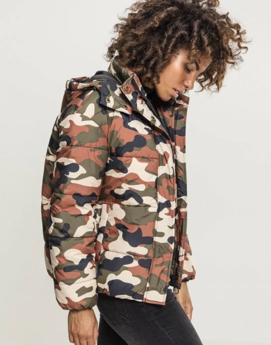 Дамско камуфлажно яке Urban Classics rustycamo, Urban Classics, Якета - Complex.bg