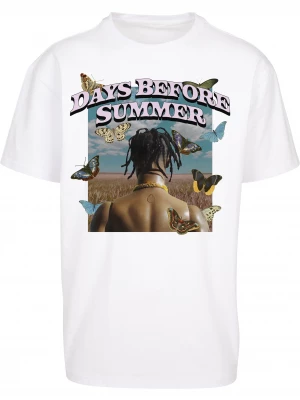 Мъжка тениска в бял цвят Mister Tee Days Before Summer 
