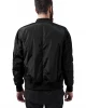 Мъжко черно яке тип бомбър Urban Classics blk/blk, Urban Classics, Якета - Complex.bg