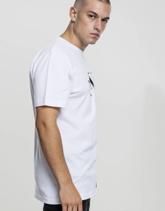 Бяла мъжка тениска Mister Tee NY Brooklyn, Mister Tee, Тениски - Complex.bg