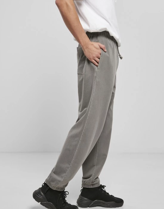 Мъжко долнище в сив цвят Urban Classics Overdyed, Urban Classics, Долнища - Complex.bg