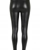 Дамски клин в черно от Urban Classics Ladies Tech Mesh Faux Leather, Urban Classics, Клинове - Complex.bg