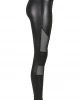 Дамски клин в черно от Urban Classics Ladies Tech Mesh Faux Leather, Urban Classics, Клинове - Complex.bg