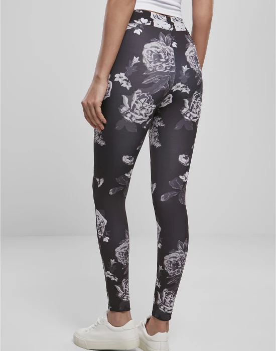 Дамски клин в черно от Urban Classics Ladies Tech Mesh AOP, Urban Classics, Клинове - Complex.bg