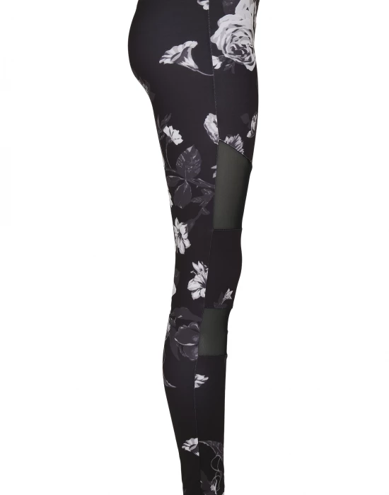 Дамски клин в черно от Urban Classics Ladies Tech Mesh AOP, Urban Classics, Клинове - Complex.bg