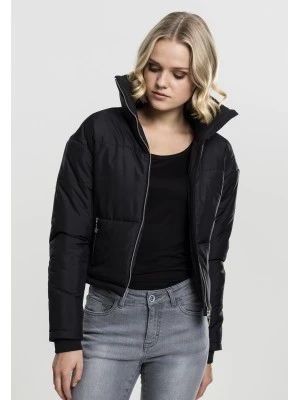 Дамско яке Urban Classics High Neck в черен цвят