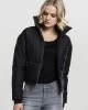 Дамско яке Urban Classics High Neck в черен цвят, Urban Classics, Якета - Complex.bg